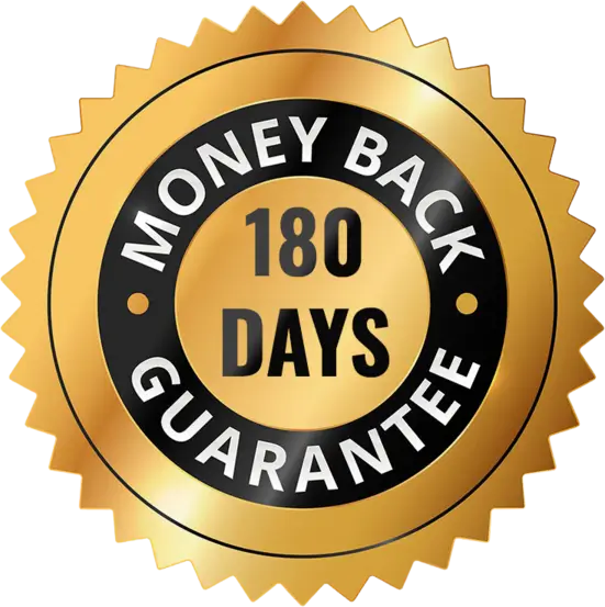 Reviralis 60-day money-back guarantee seal